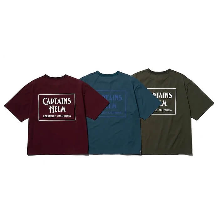 CAPTAINS HELM DRY STRETCH SURF TEE
